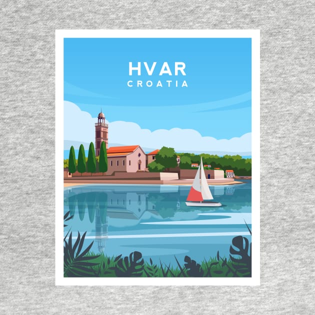 Hvar Island, Croatia by typelab